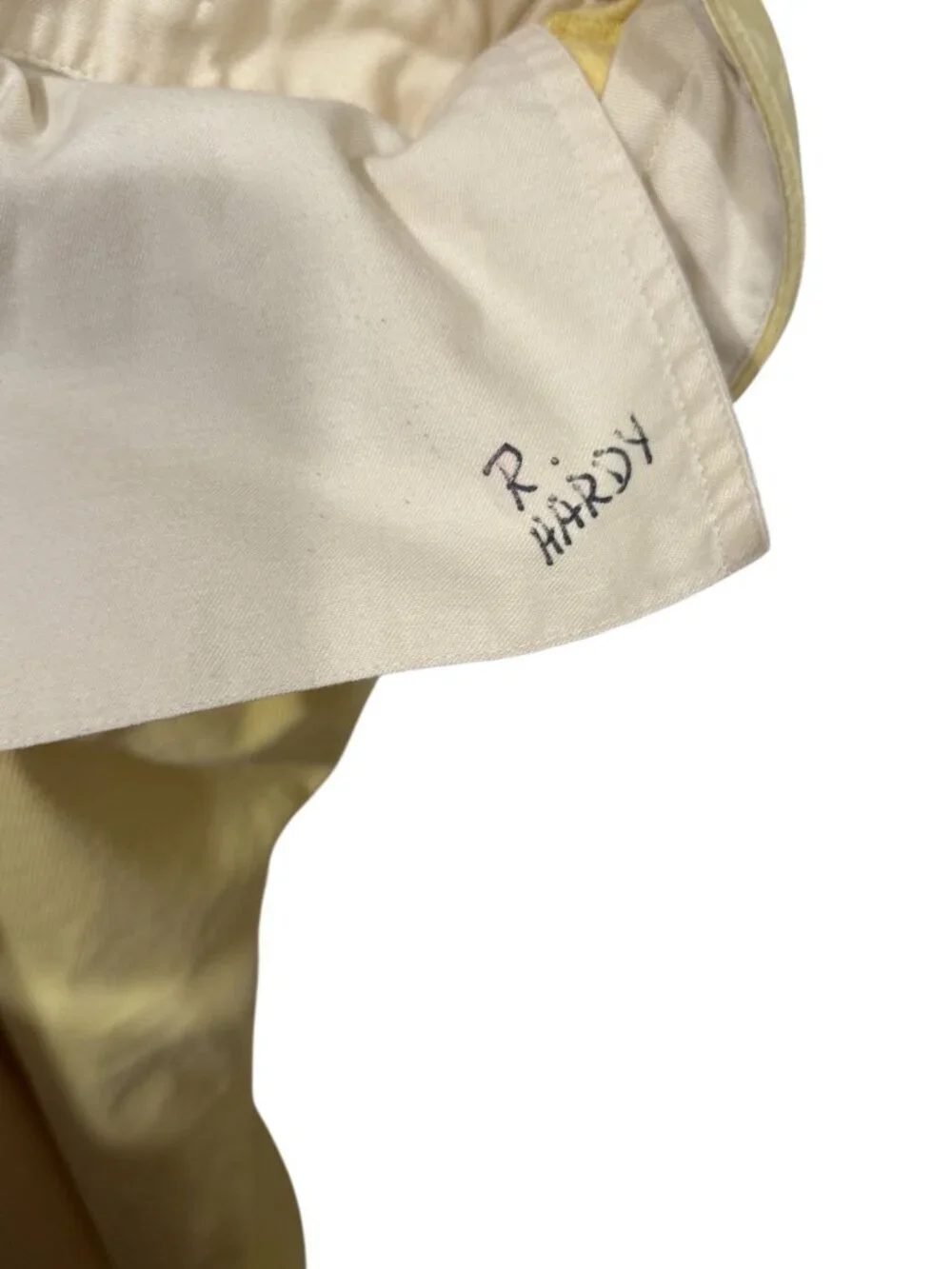 Polo Ralph Lauren Yellow Cotton Mens Pants Size 33x30 Flat Front Classic Fit Mad